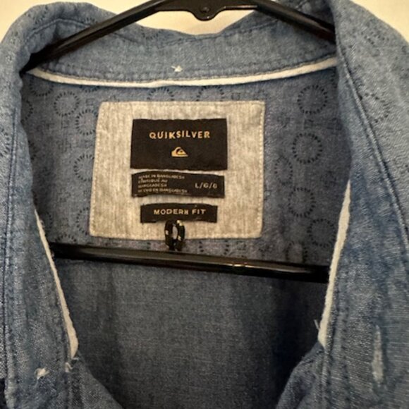 3 Quicksilver short sleeve size L - Picture 9 of 12